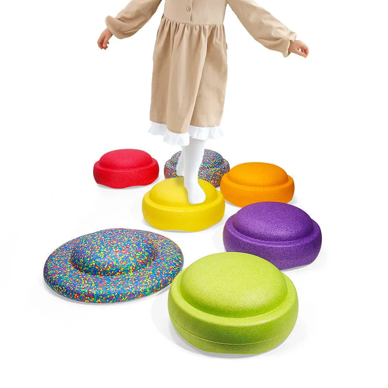 Rainbow Balance Stepping Stone - Sensory Training Toy