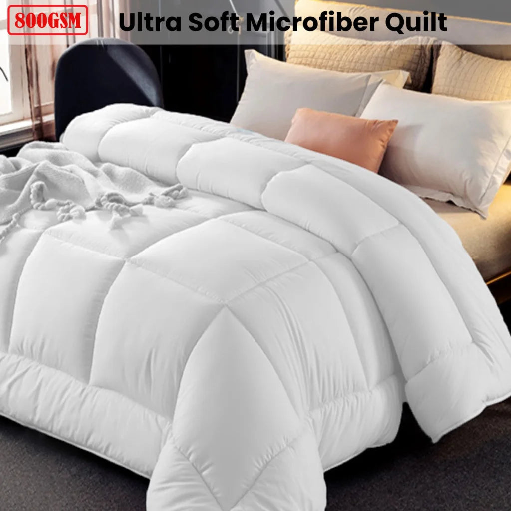 Ramesses 800GSM All Season Antibectiral Microfibre Quilt