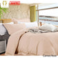 Ramesses Bamboo Cotton Quilt Cover Set Queen - Cameo Rose