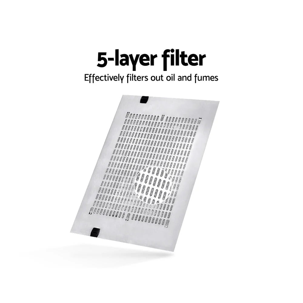 Range Hood 600mm 60cm Kitchen Canopy with LED Light