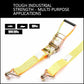 Ratchet Tie Down Strap 50mm x 10M Heavy Duty Trailer Boat