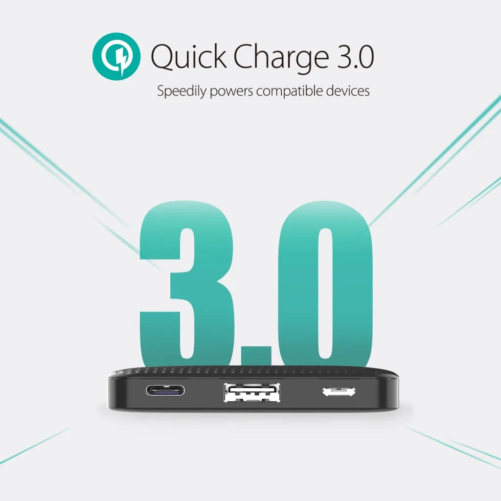 RavPower RP-PB094 Super Slim Powerbank 10000mAh PD 18W QC3.0