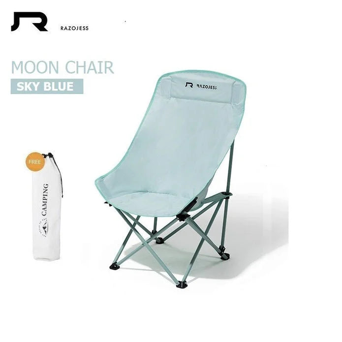RAZOJESS Enlarged Moon Chair for Outdoor Camping Fishing