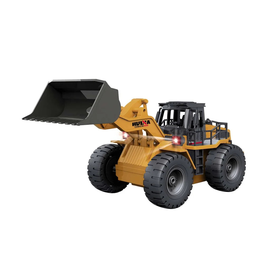 Rc bulldozer with visible product details
