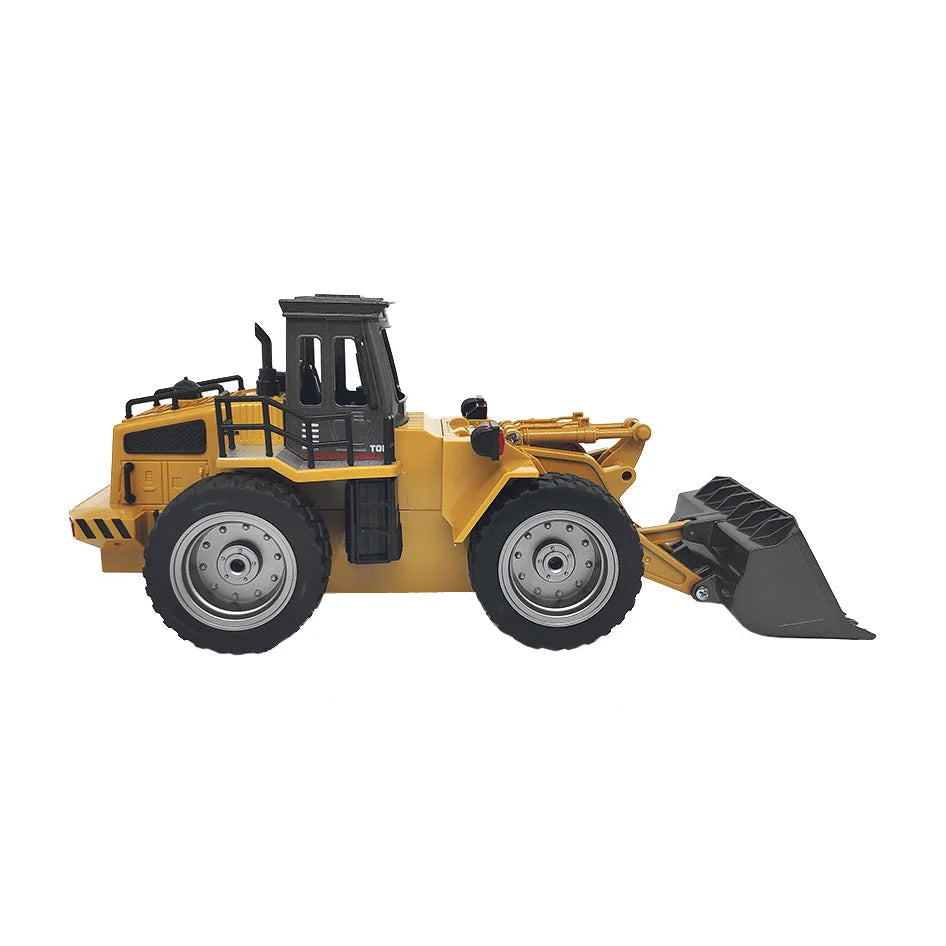 Rc bulldozer remote with remote control and digital control panel