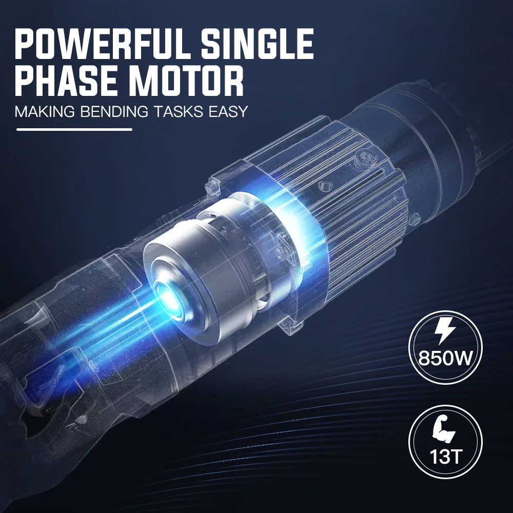 Rebar Bender Hydraulic 16mm Portable Machine 850W - Baumr-AG