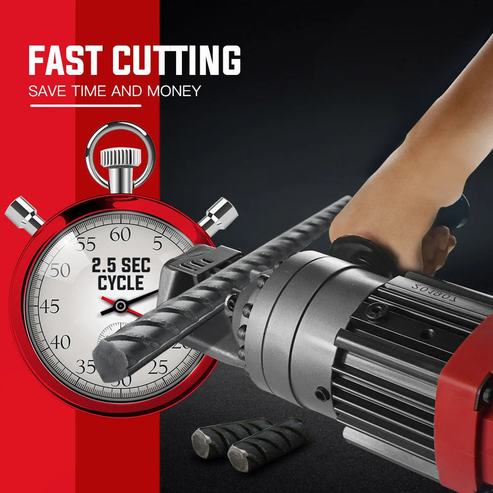 Rebar Cutter Hydraulic 16mm 850W Portable Machine BAUMR-AG