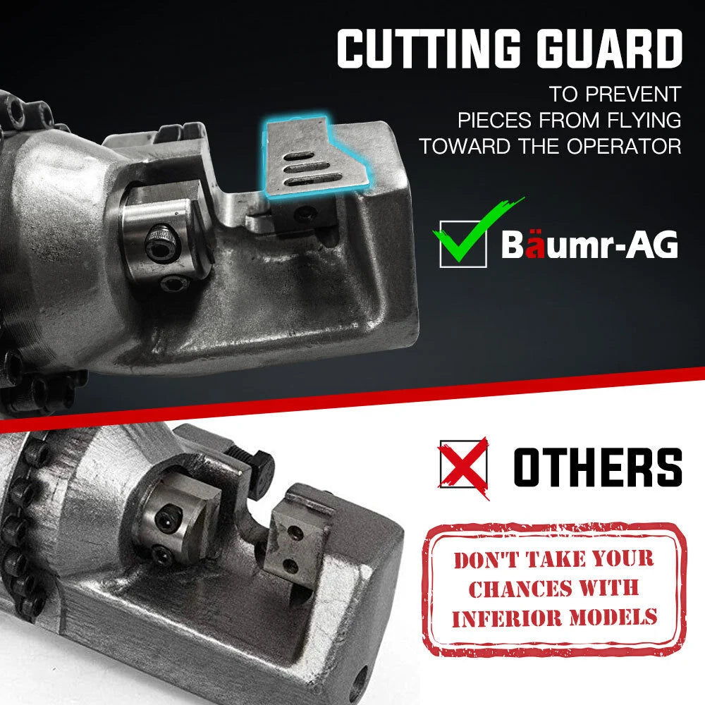 Rebar Cutter Hydraulic 16mm 850W Portable Machine BAUMR-AG