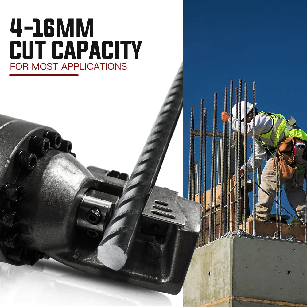 Rebar Cutter Hydraulic 16mm Portable Machine 850W - Baumr-AG