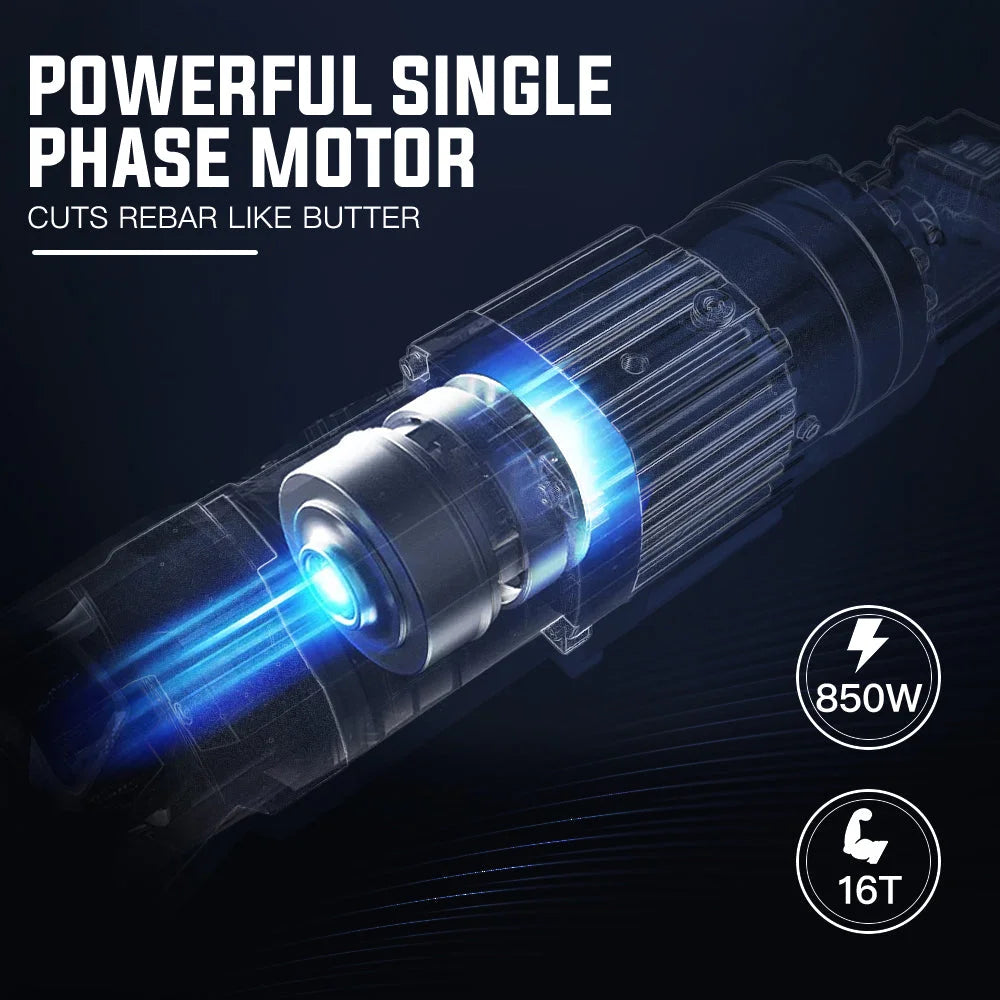 Rebar Cutter Hydraulic 16mm Portable Machine 850W - Baumr-AG