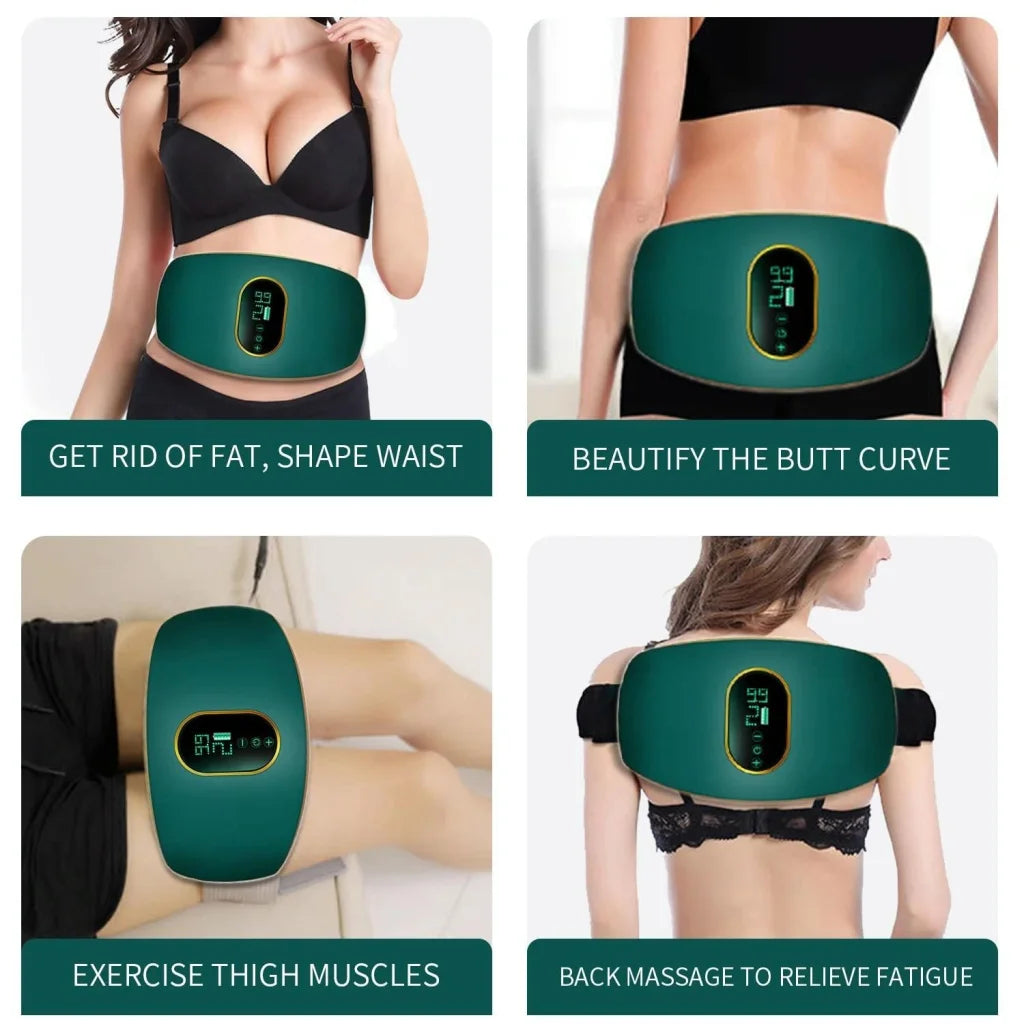 Rechargeable Abdominal Vibration Fat Removal Belt Magnet