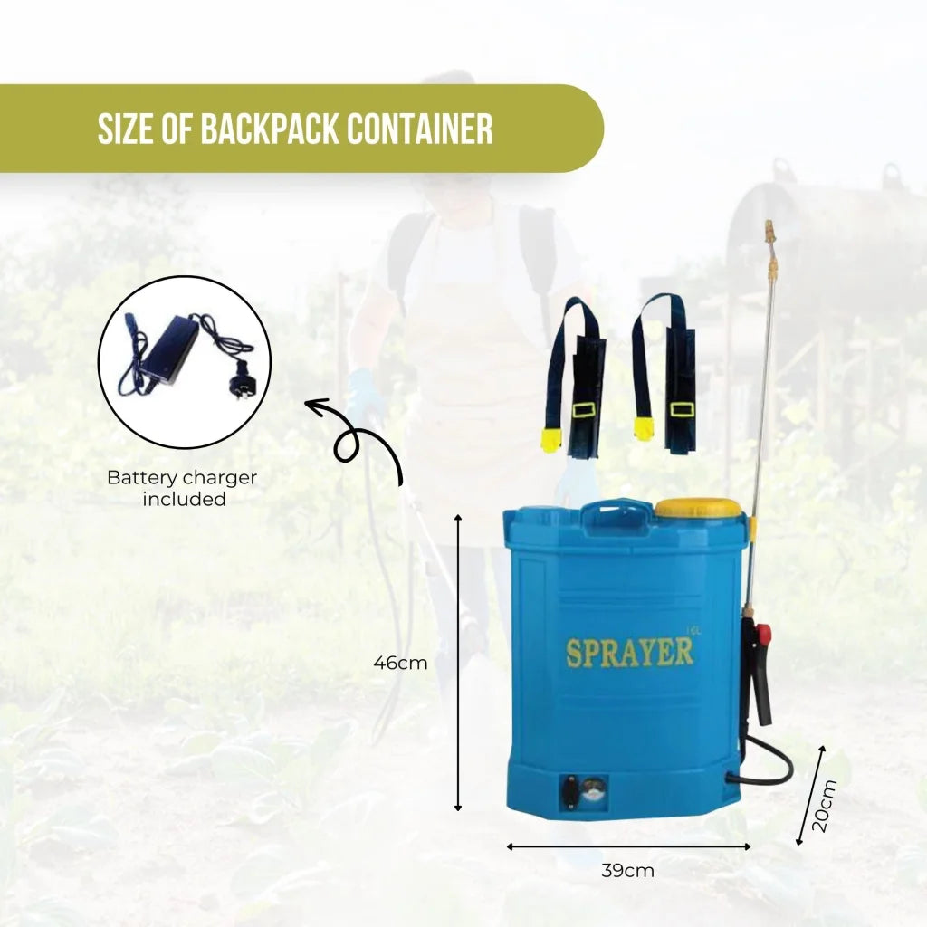 Rechargeable Backpack Pressure Sprayer 16L - Portable
