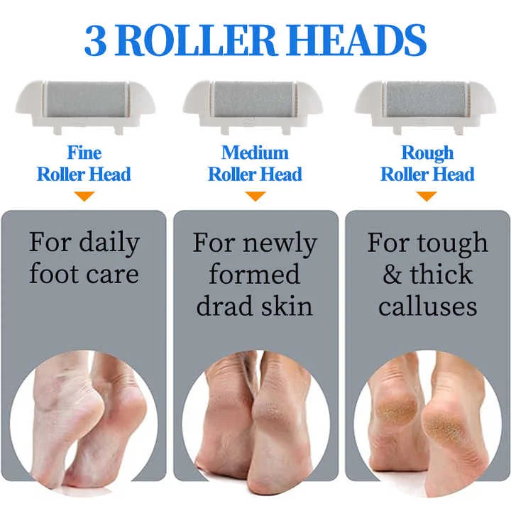 Rechargeable Electric Callus Remover with Adjustable Speeds