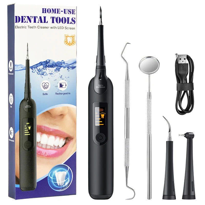 Rechargeable Electric Dental Scaler with LED Display