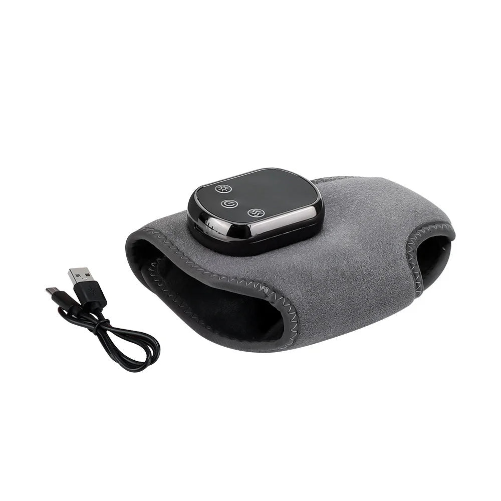 Rechargeable Electric Heating Ankle Brace with Vibration