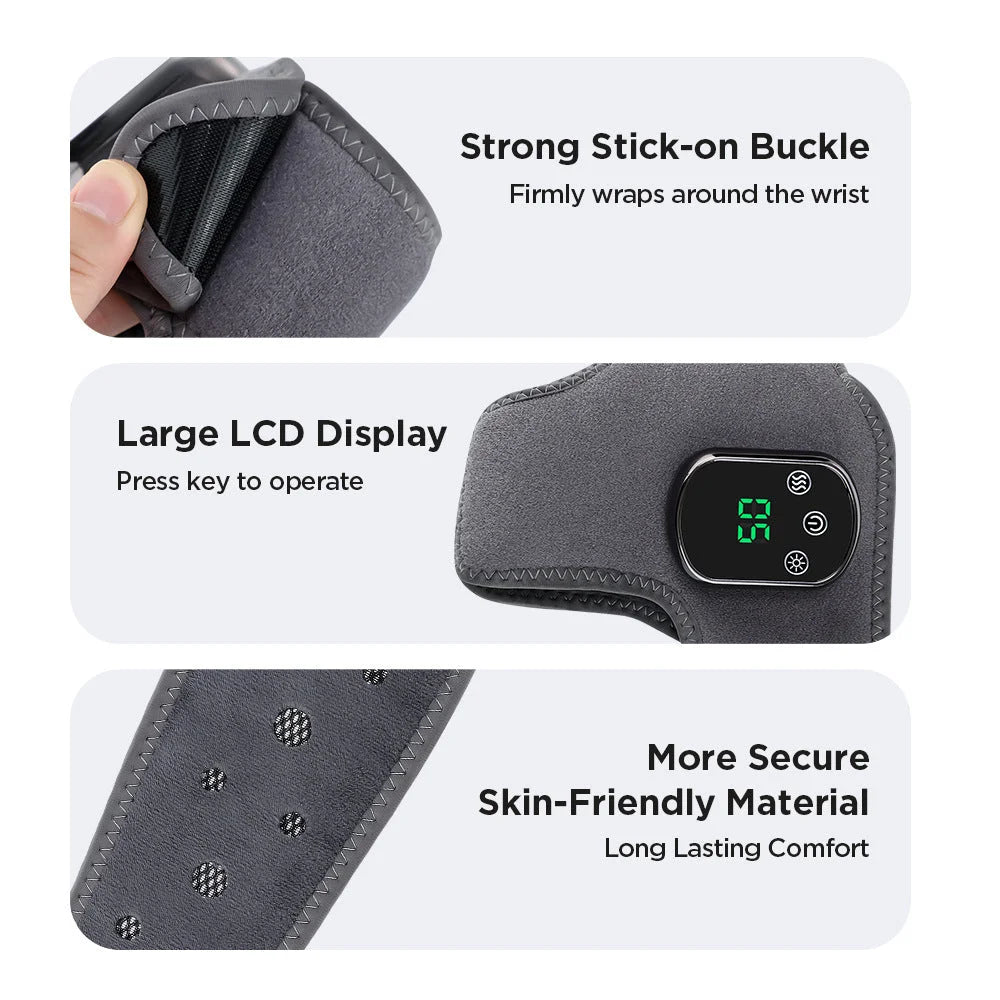 Rechargeable Electric Heating Ankle Brace with Vibration