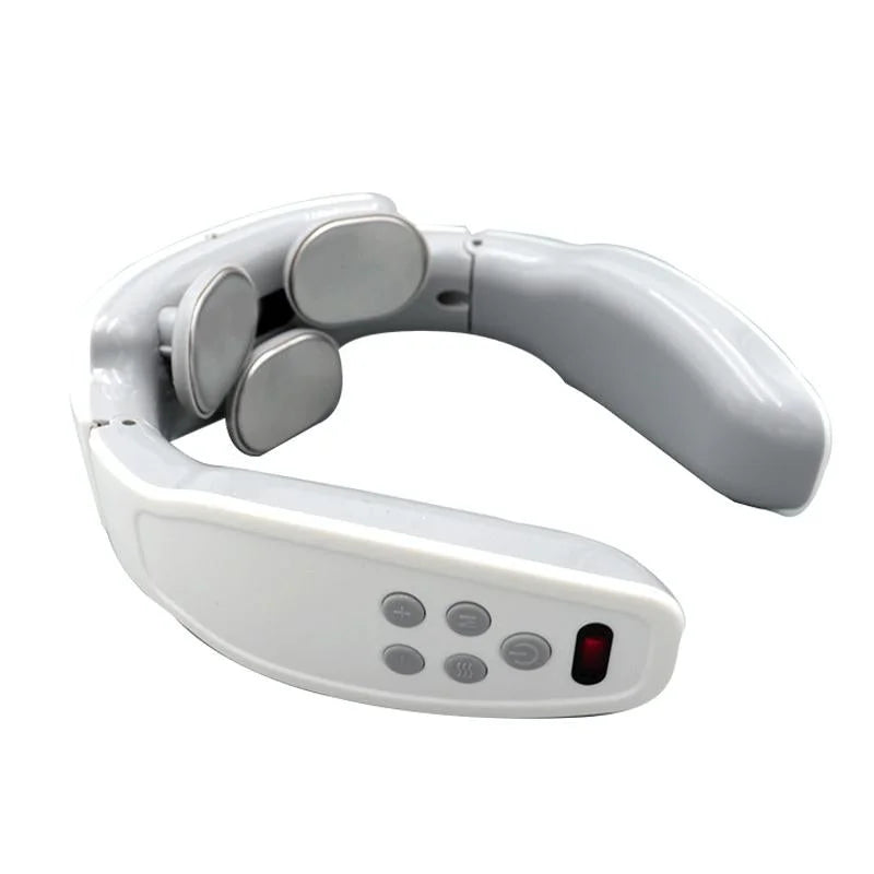Rechargeable Electric Neck Massager Intelligent Pulse Shock
