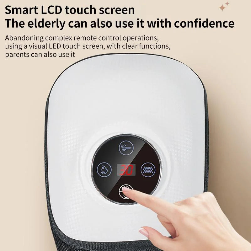 Rechargeable Heating Knee Massager Dual Joint Pad Wg-Jb-704