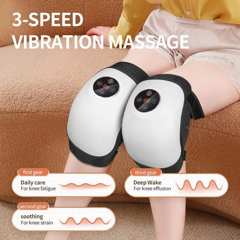 Rechargeable Heating Knee Massager Dual Joint Pad Wg-Jb-704