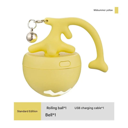 Rechargeable Interactive Cat Toy - Self-Rolling Ball