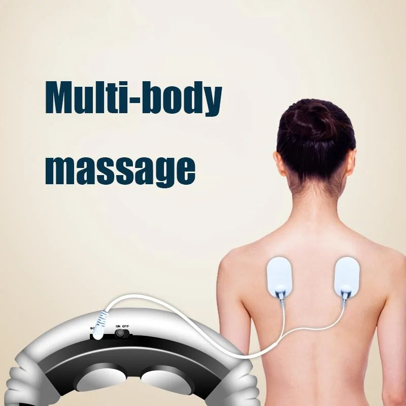 Rechargeable Neck Massager With Hot Compression Electric