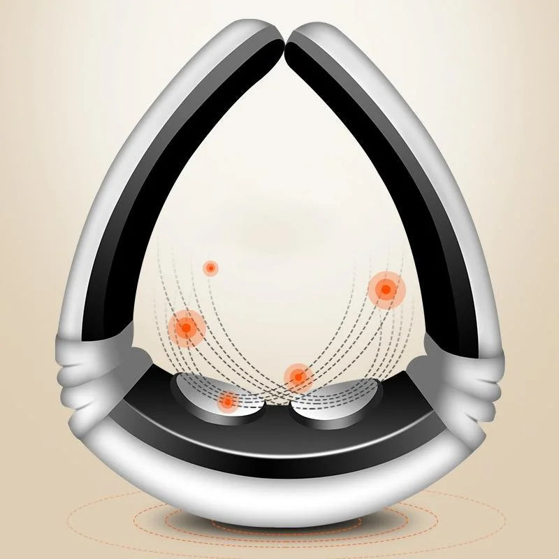 Rechargeable Neck Massager With Hot Compression Electric