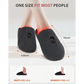 Rechargeable Red Light Therapy Slippers Black - Health &