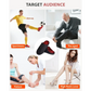 Rechargeable Red Light Therapy Slippers Black - Health &