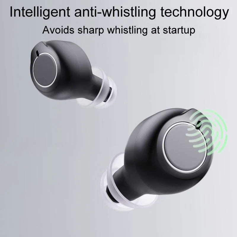Rechargeable Semi In Ear Hearing Aid Elderly Sound