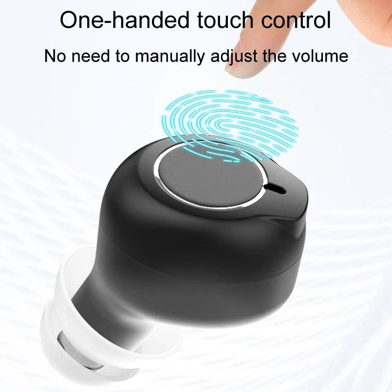 Rechargeable Semi In Ear Hearing Aid Elderly Sound