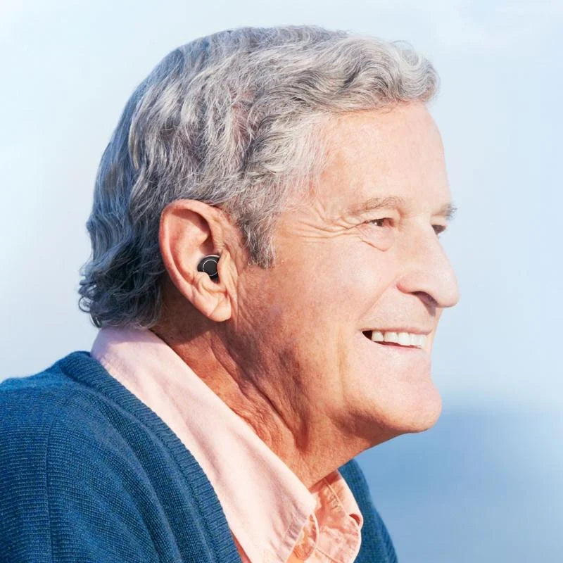 Rechargeable Semi In Ear Hearing Aid Elderly Sound