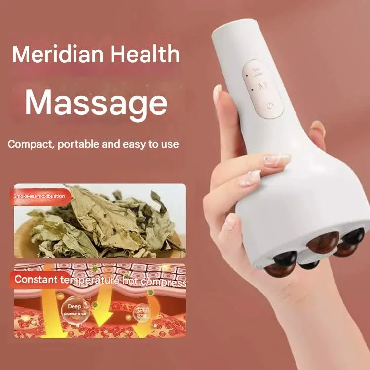 Rechargeable Smokeless Moxibustion & Massage Device
