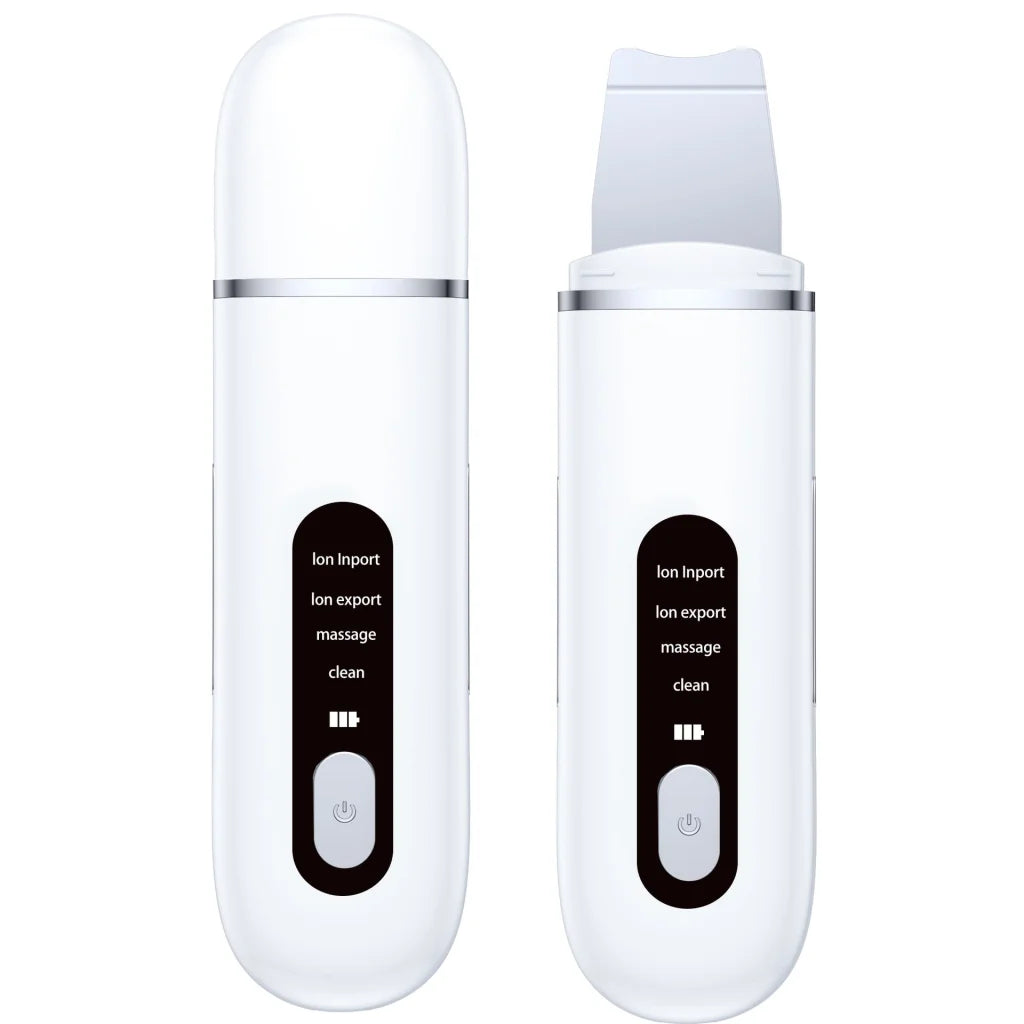 Rechargeable Ultrasonic Facial Spatula - Deep Pore Cleanser
