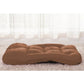 Recliner Chair 4X Foldable Lounge Cushion Adjustable Floor Lazy with Armrest Coffee