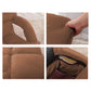 Recliner Chair 4X Foldable Lounge Cushion Adjustable Floor Lazy with Armrest Coffee