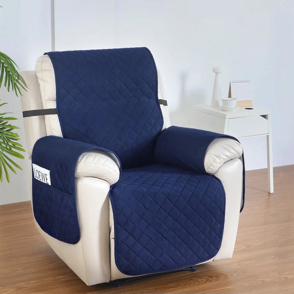 Recliner Chair Cover 100% Water Resistant - Navy - Outdoor