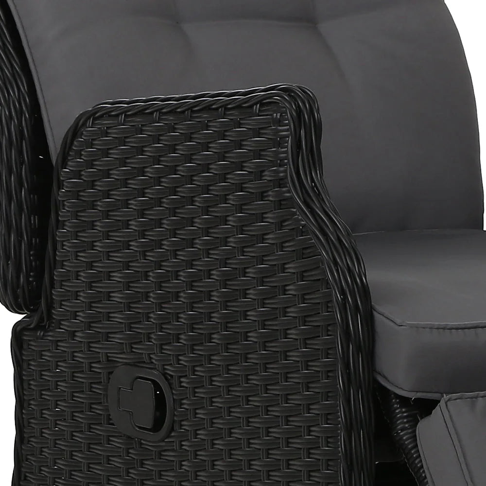 Recliner Chairs Sun Lounge Outdoor Furniture Patio Wicker