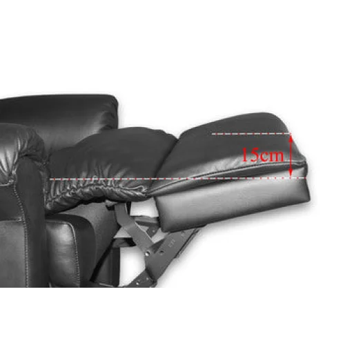 Recliner Lift Heat Massage Armchair Sofa Leather 2 Motor