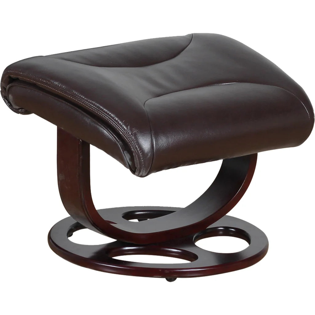 Reclining Lounge Arm Chair Julio Faux Leather Premium