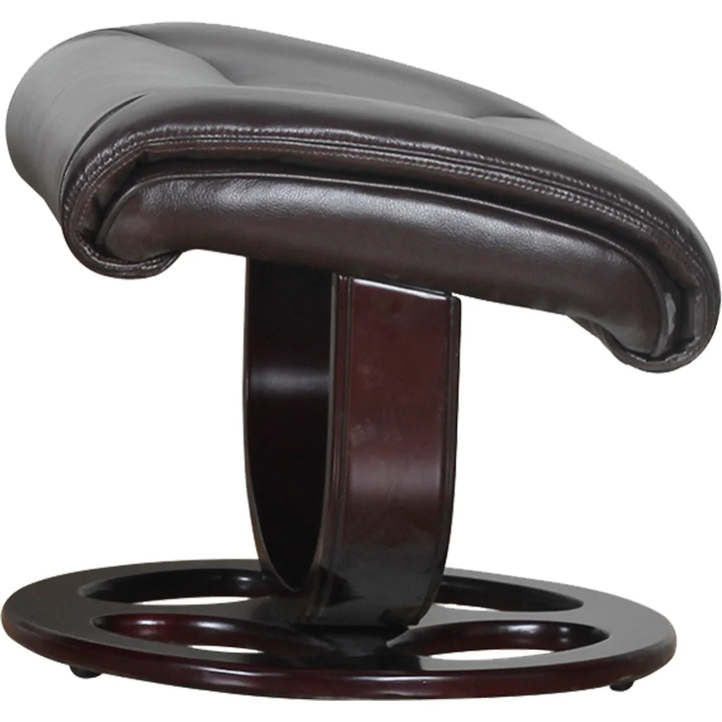 Reclining Lounge Arm Chair Julio Faux Leather Premium
