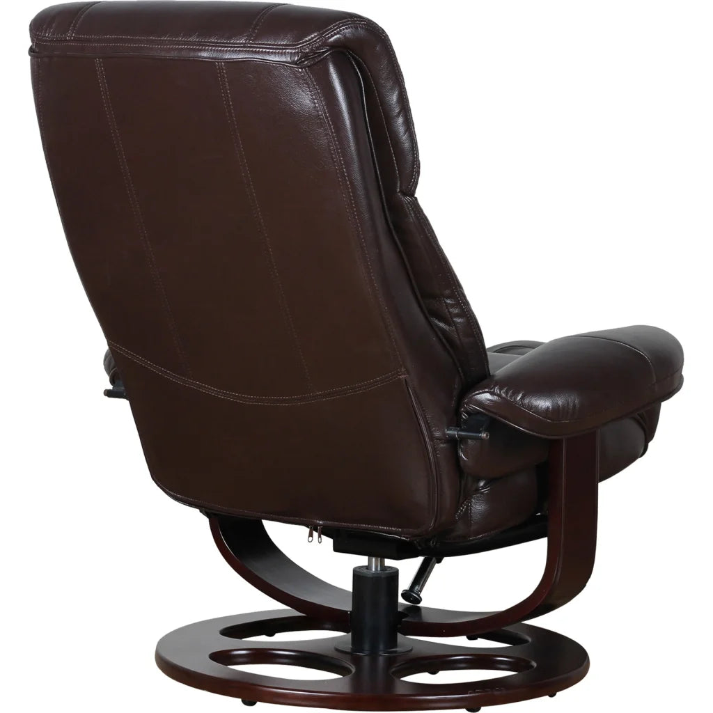 Reclining Lounge Arm Chair Julio Faux Leather Premium