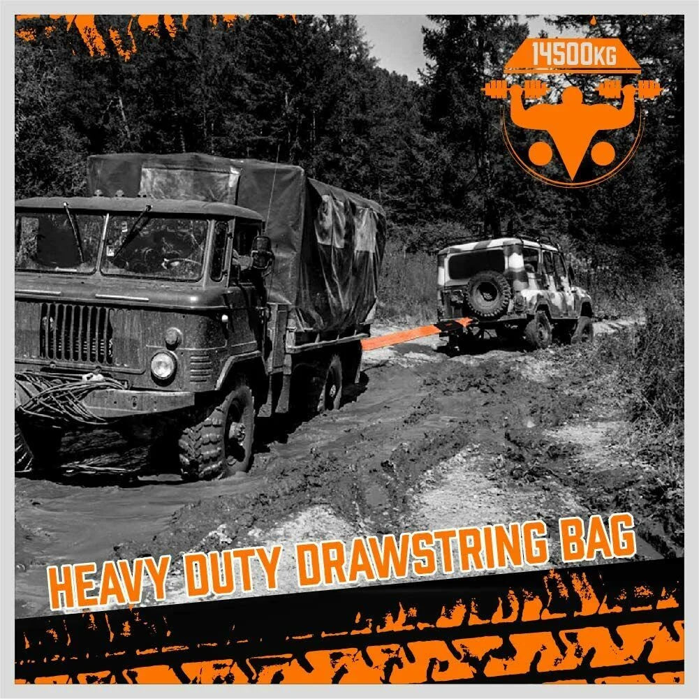 Recovery Tow Straps Kit 9.1M Heavy Duty 32,000LBS