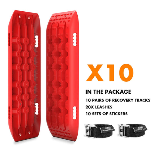 Recovery Tracks Boards Set of 10 Pairs 10T Sand Mud Gen 2.0