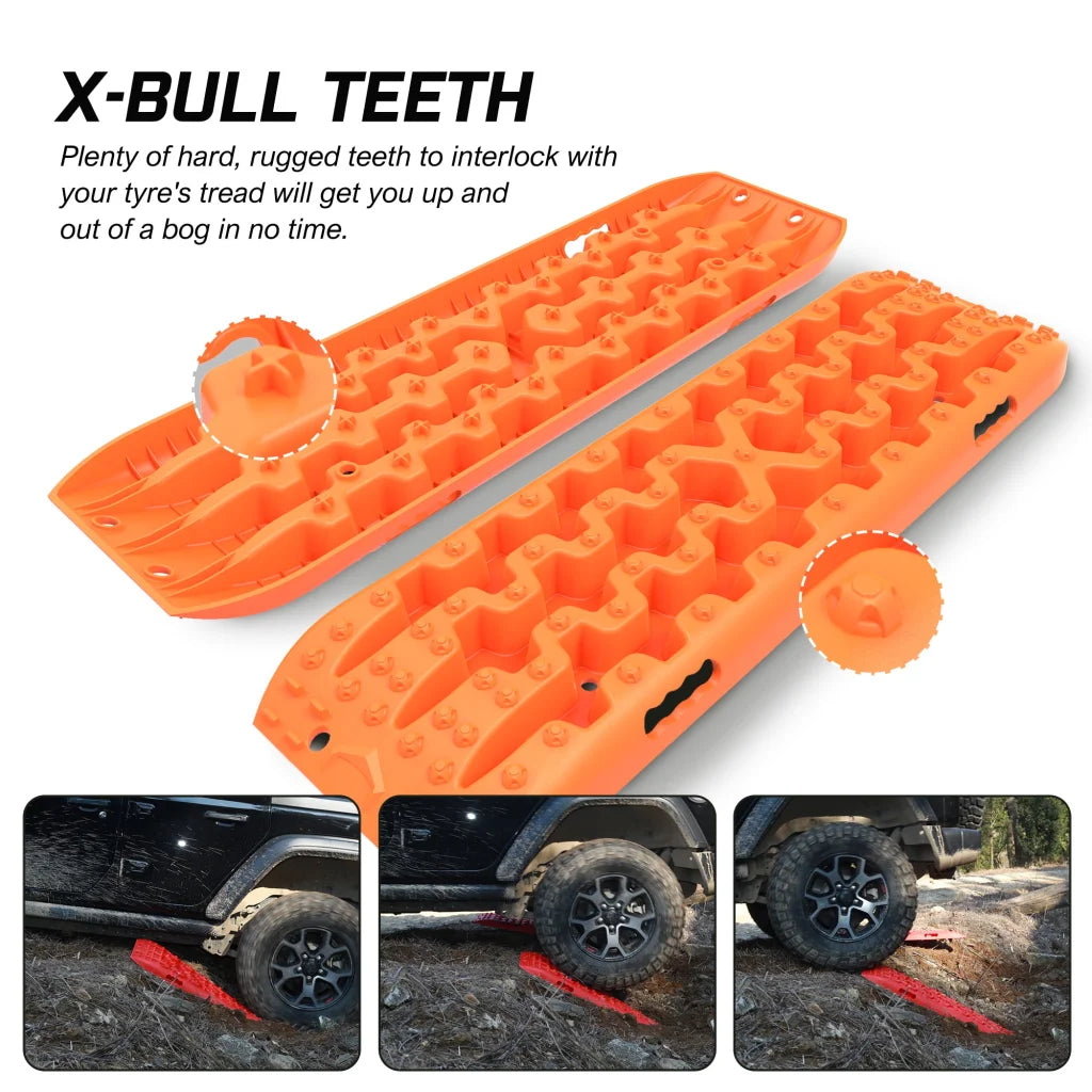 Recovery Tracks Sand 2 Pairs 4PC 10T 4WD Sand/Snow/Mud