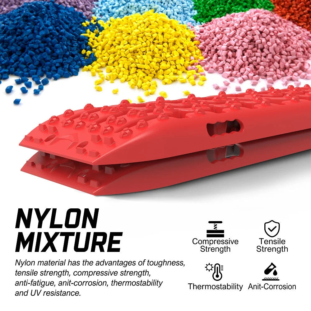 Recovery Tracks Sand Tracks 2PCS 10T Sand/Snow/Mud 4WD Gen