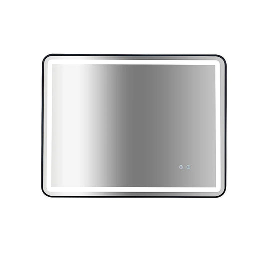 Rectangular Mirror LED Anti-Fog Illuminated Bathroom Living