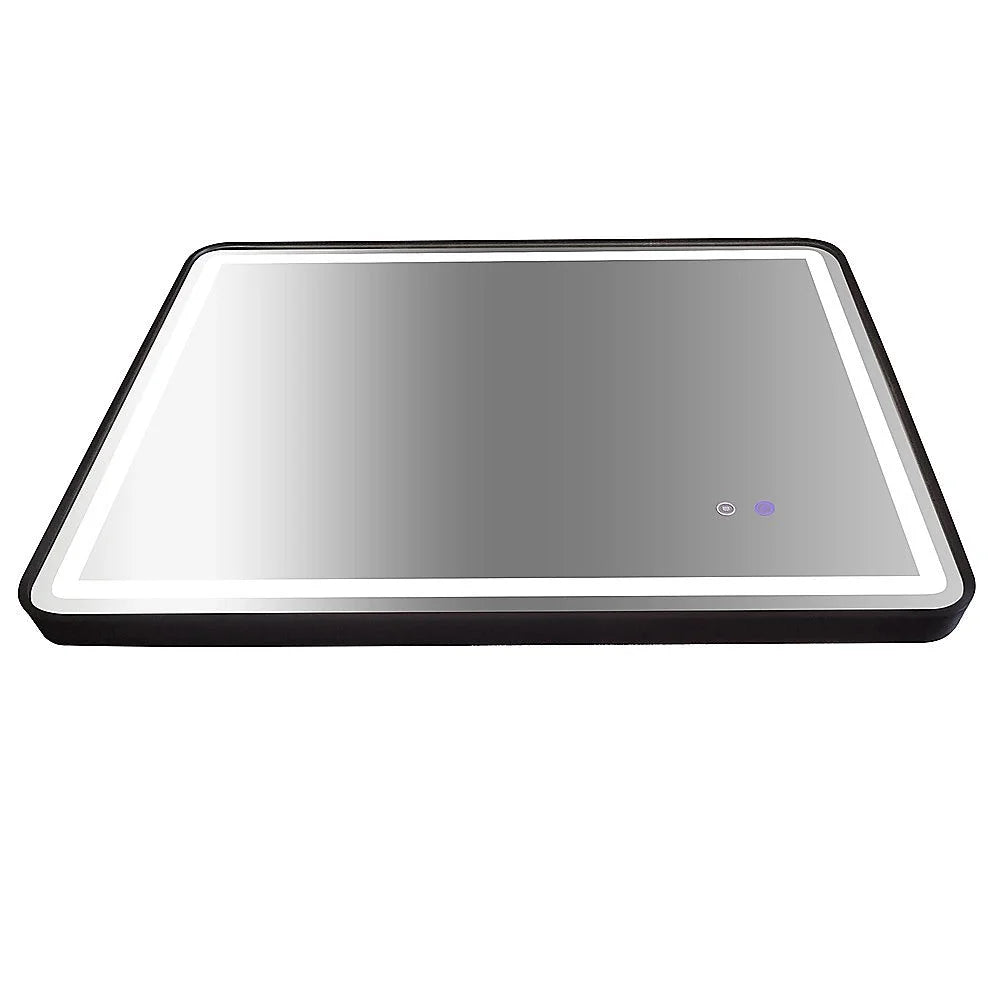 Rectangular Mirror LED Anti-Fog Illuminated Bathroom Living