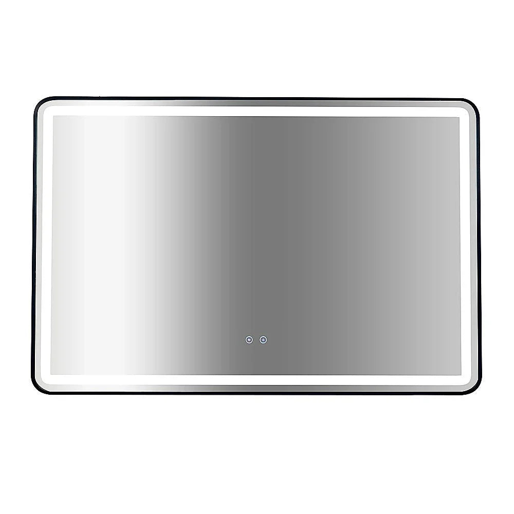 Mirror with rectangular led anti fog