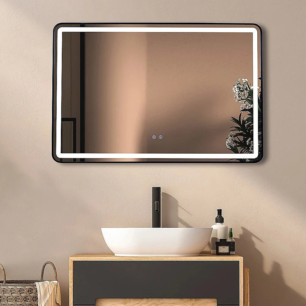 Mirror in a room setting
