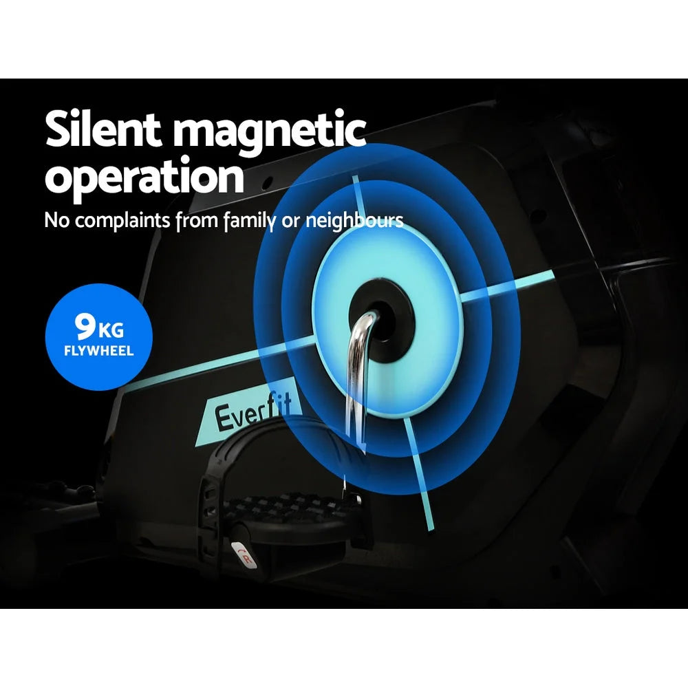 Recumbent Exercise Bike Magnetic Fitness Cycle Trainer Gym